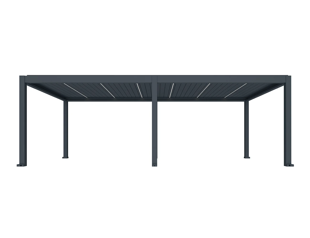 Tasman 8×4m Motorised Freestanding Aluminium Pergola
