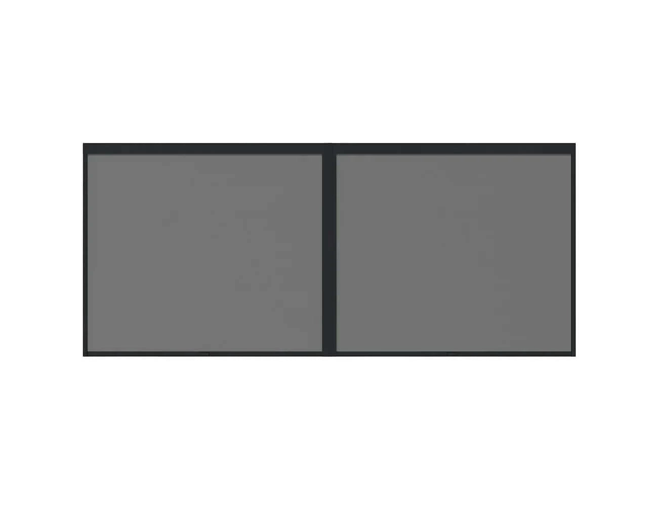 Tasman Wall Mounted Pergola Retractable Shade Manual Blind Size: 5m Colour: Black