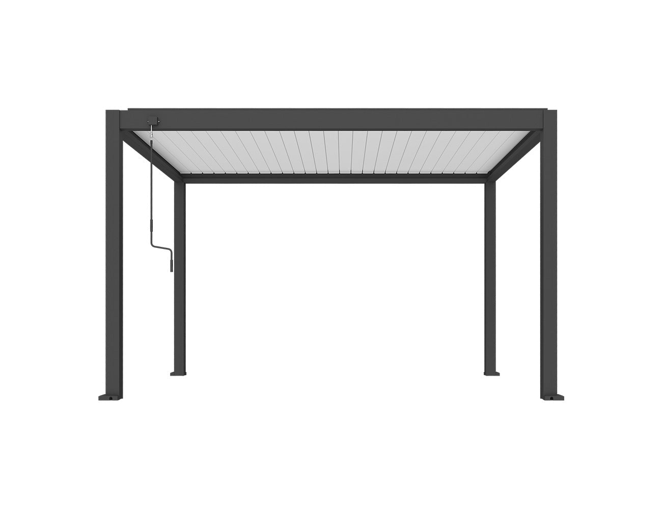 Atlantic 3×3m Manual Freestanding Aluminium Pergola