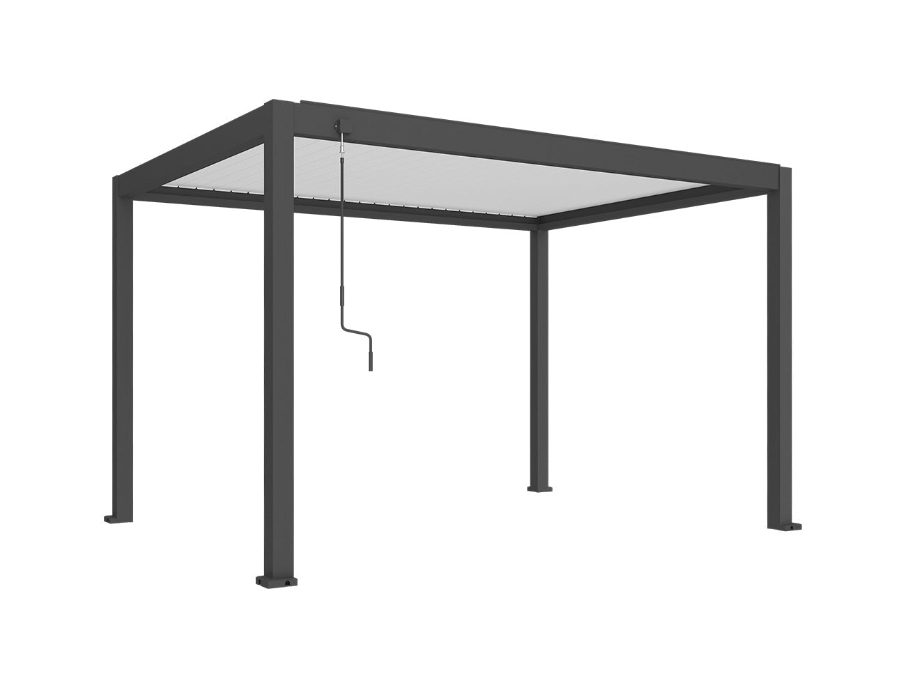 Atlantic 4×3m Manual Freestanding Aluminium Pergola