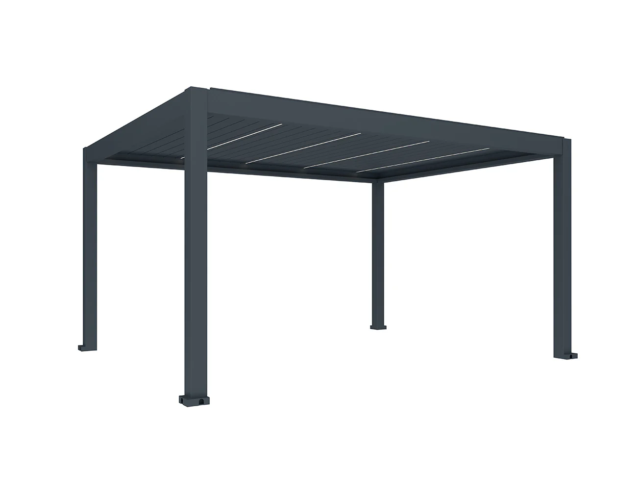 Tasman 5×3m Motorised Freestanding Aluminium Pergola