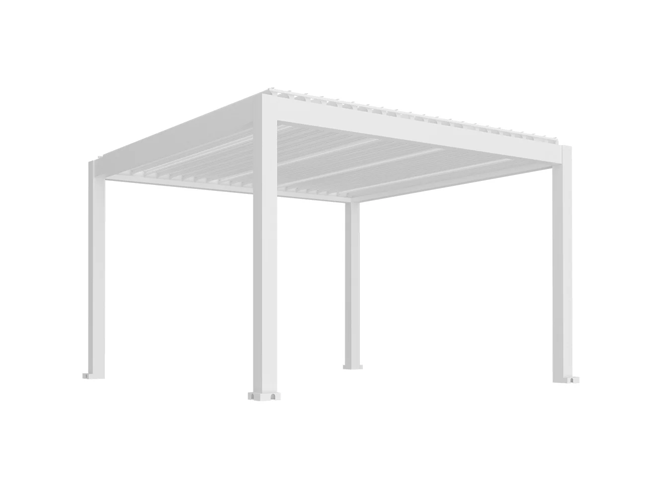 Tasman 4×4m Motorised Freestanding Aluminium Pergola