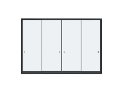 Frameless Glass Sliding Door For Tasman Freestanding Pergola