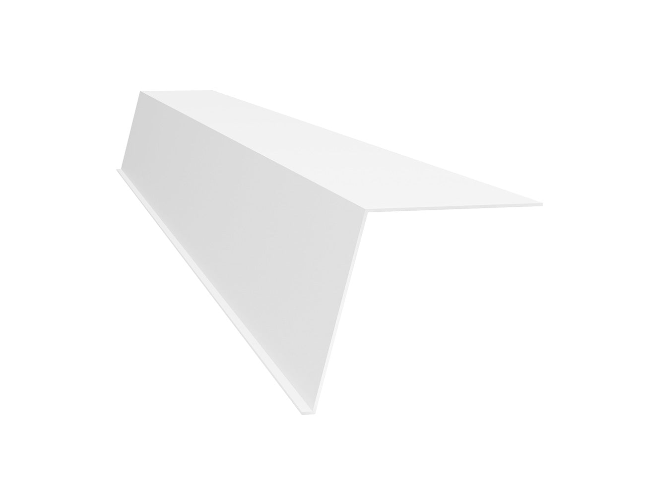 Standard Gutter Flashing 3m Color: White