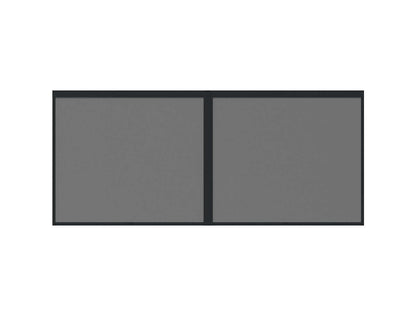 Tasman Freestanding Pergola Manual Retractable Shade Blind Size: 5m Color: Black