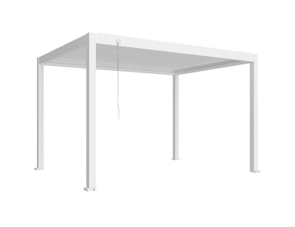 Atlantic Manual Freestanding Louvre Roof Size: 3 x 3m Color: Black