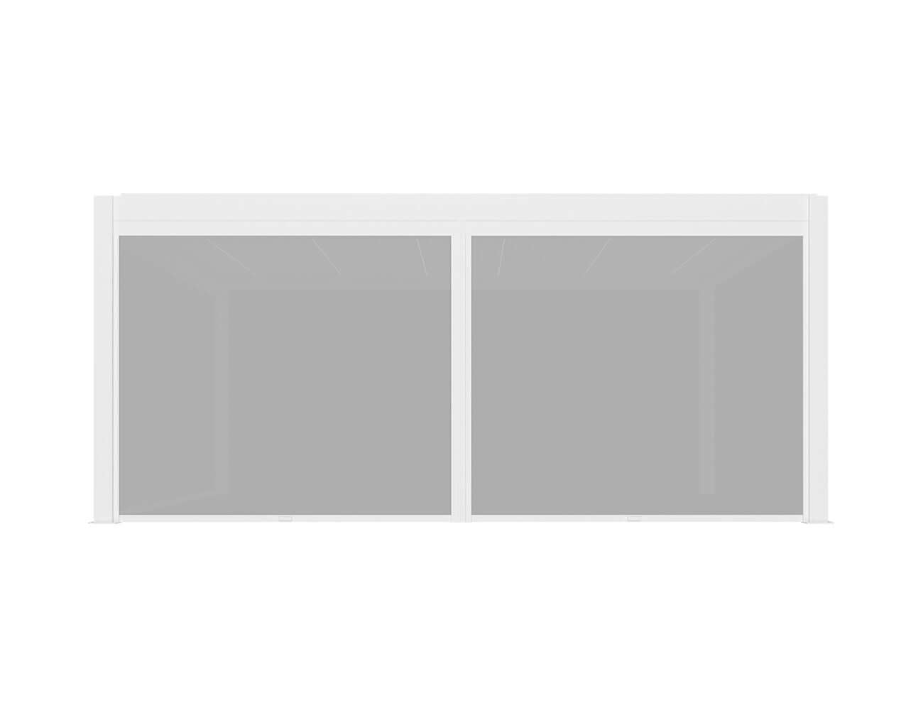 Tasman Freestanding Pergola Manual Retractable Shade Blind Size: 3m Color: Black