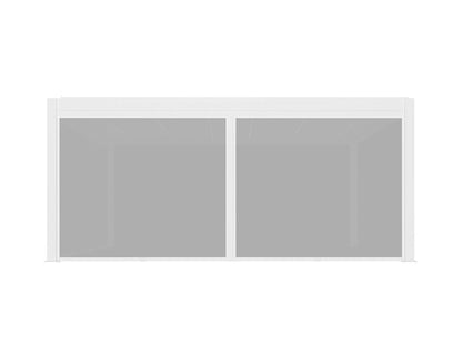 Tasman Freestanding Pergola Manual Retractable Shade Blind Size: 3m Color: Black