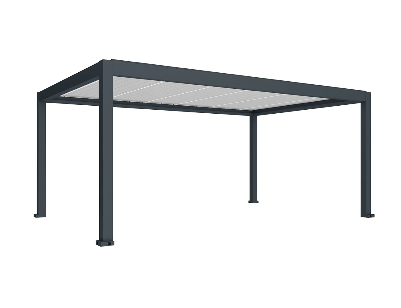 Tasman 5×3m Motorised Freestanding Aluminium Pergola