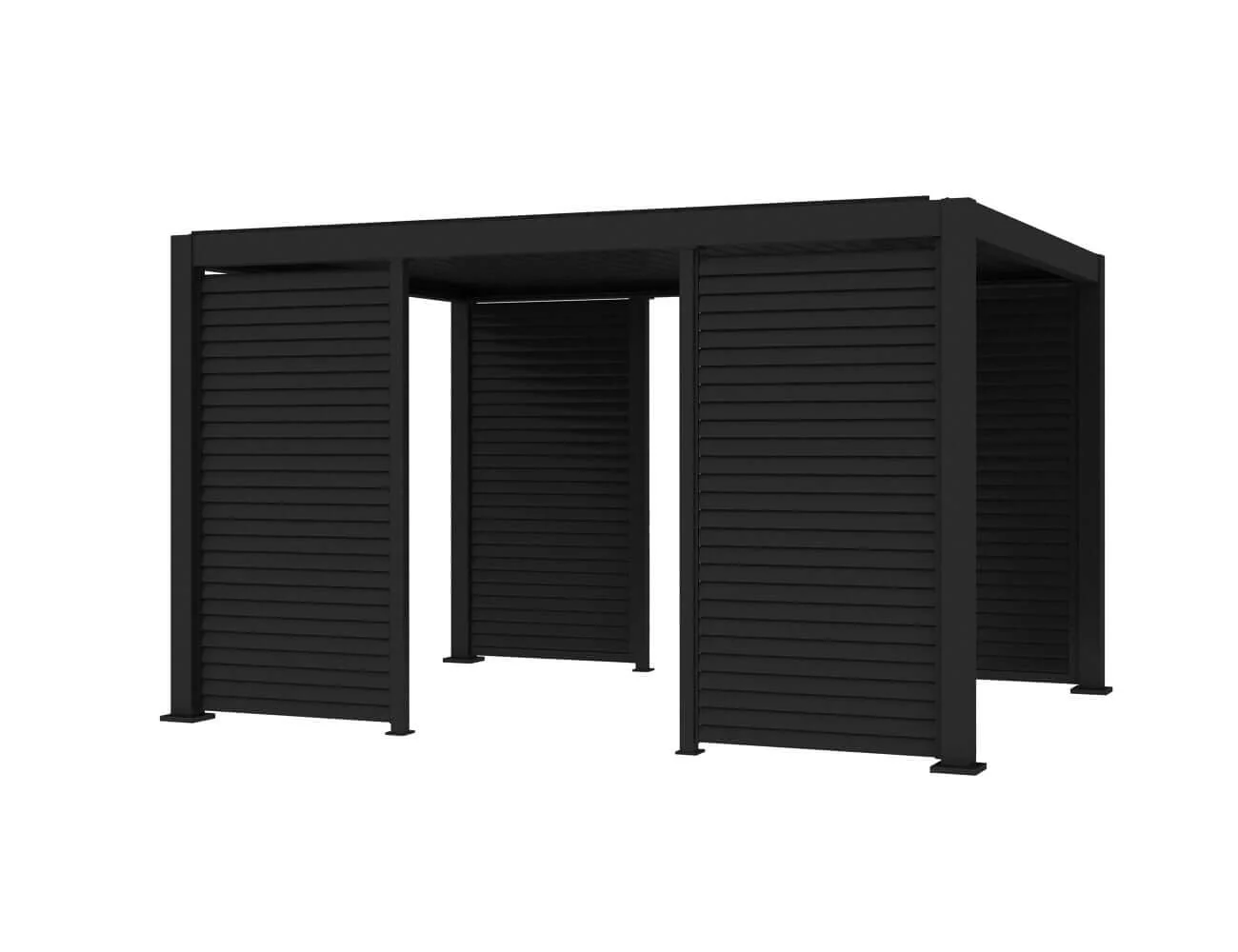 Shutter Wall For Atlantic Freestanding Pergola