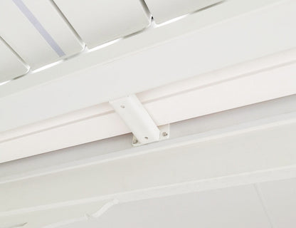 Fascia Wall Mounted Pergola Bracket Color: Black