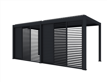 Shutter Sliding Door For Tasman Freestanding Pergola