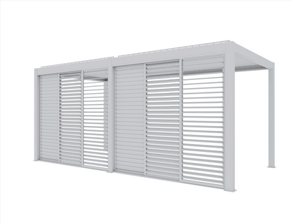 Shutter Sliding Door For Tasman Freestanding Pergola