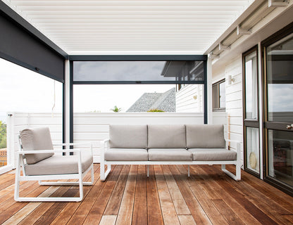 Atlantic 3×3m Manual Freestanding Aluminium Pergola