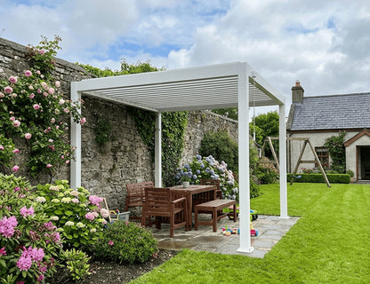 Atlantic 3×3m Manual Freestanding Aluminium Pergola