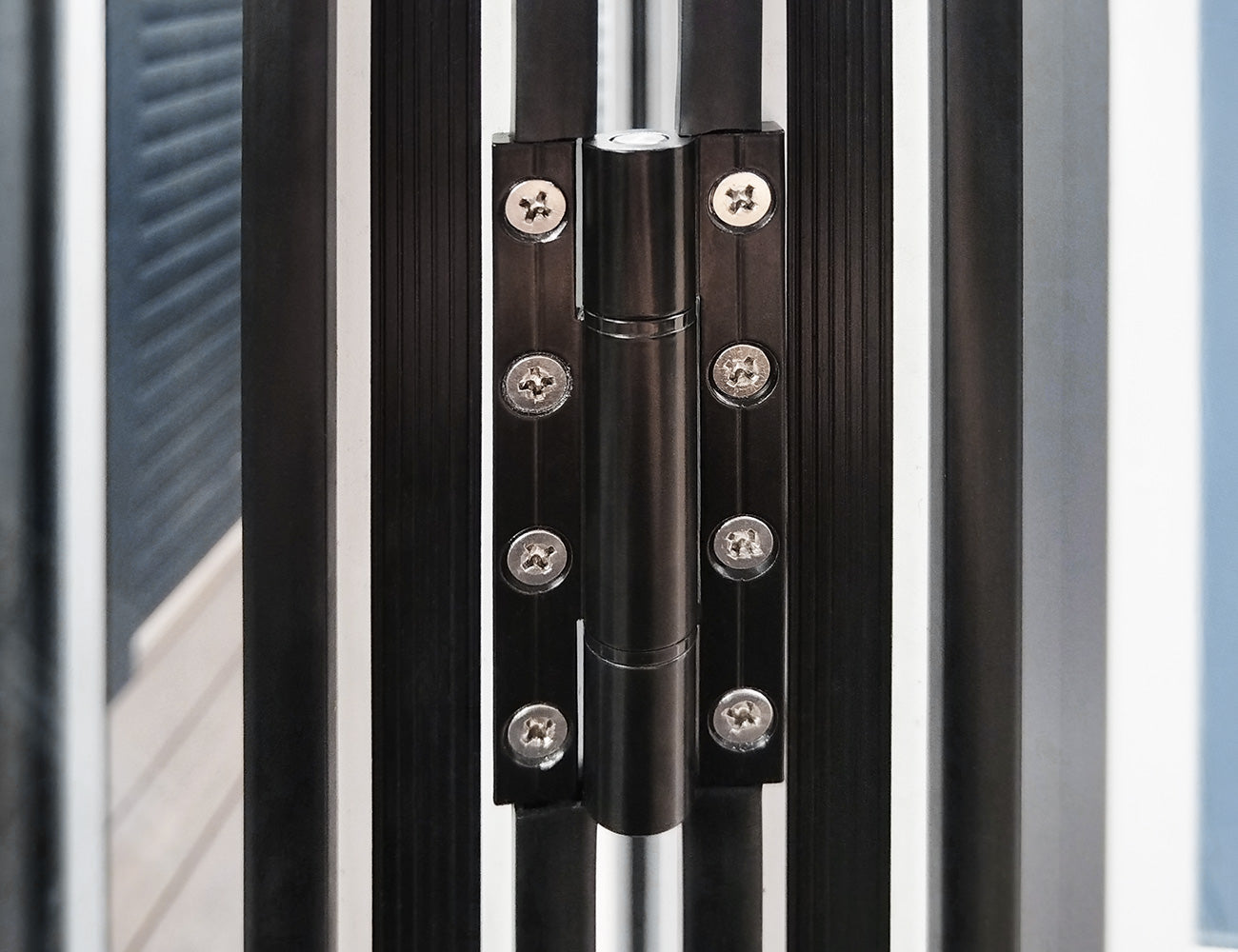 Tasman Freestanding Pergola Bifold Glass Door Size: 3m Color: Black