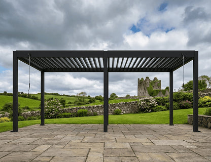 Atlantic 6×3m Manual Freestanding Aluminium Pergola