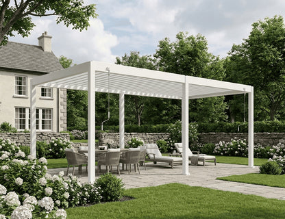 Atlantic 6×3m Manual Freestanding Aluminium Pergola