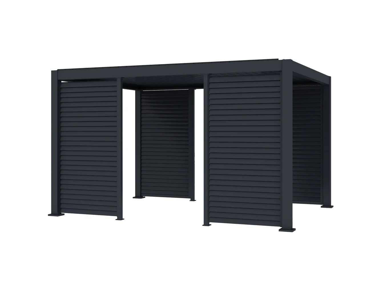 Shutter Wall For Atlantic Freestanding Pergola