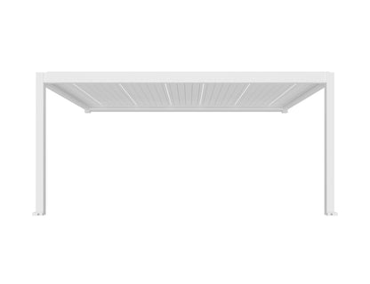 Tasman 3×3m Motorised Wall Mounted Aluminium Pergola