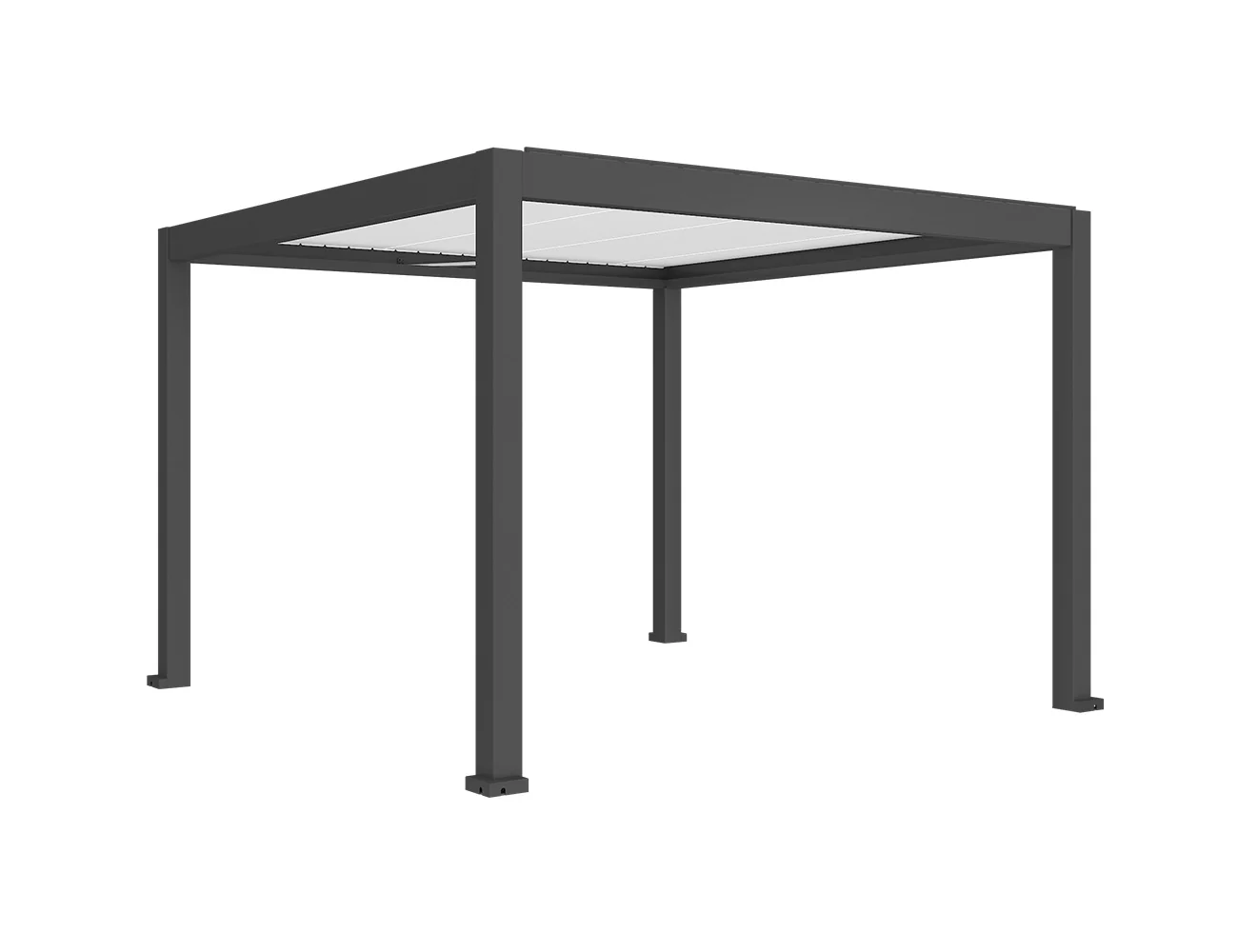 Tasman 3×3m Motorised Freestanding Aluminium Pergola